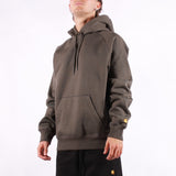 Carhartt WIP - Hooded Chase Sweat - Shungite Gold