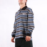 Carhartt WIP - LS Devitt Rugby Shirt - Devitt Stripe Icesheet