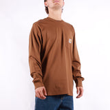 Carhartt WIP - LS Pocket T-Shirt - WIP H Brown