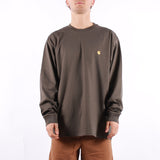 Carhartt WIP - Ls Chase T-Shirt - Shungite Gold