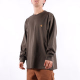 Carhartt WIP - Ls Chase T-Shirt - Shungite Gold
