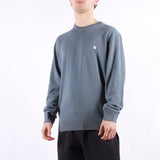 Carhartt WIP - Madison Sweater - Velvet Blue White