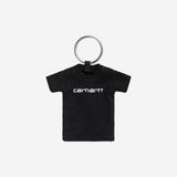 Carhartt WIP - Mini Script T-Shirt Keychain - Black
