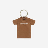 Carhartt WIP - Mini Script T-Shirt Keychain - Hamilton Brown