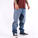 Carhartt WIP - Newel Pant - Blue Marble Used Wash