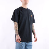 Carhartt WIP - SS Amercian Script T-Shirt - Deep Night