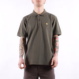 Carhartt WIP - SS Chase Pique Polo - Leaf Gold