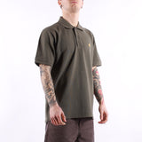 Carhartt WIP - SS Chase Pique Polo - Leaf Gold