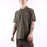 Carhartt WIP - SS Chase Pique Polo - Leaf Gold