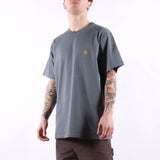 Carhartt WIP - SS Chase T-Shirt - Cozy Blue Gold
