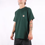 Carhartt WIP - SS Pocket T-Shirt - Dark Scarab