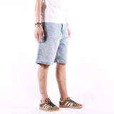 Carhartt WIP - W Brandon Short - Blue Heavy Worn Bleached