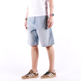 Carhartt WIP - W Brandon Short - Blue Heavy Worn Bleached