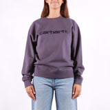 Carhartt WIP - W Carhartt Sweat - Shady Purple Dark Navy