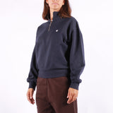 Carhartt WIP - W Casey High Neck Sweat - Dark Navy Silver