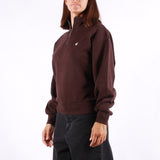 Carhartt WIP - W Casey High Neck Sweat - Palisander Silver