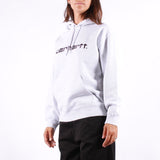 Carhartt WIP - W Hooded Carhartt Sweatshirt - Ash Heather Cozy Purple