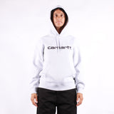 Carhartt WIP - W Hooded Carhartt Sweatshirt - Ash Heather Cozy Purple