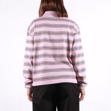 Carhartt WIP - W LS Bronson Polo - Bronson Stripe Hortensia