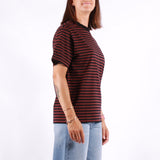 Carhartt WIP - W SS Essy T-Shirt - Easy Stripe Black Amarone