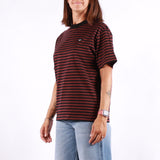 Carhartt WIP - W SS Essy T-Shirt - Easy Stripe Black Amarone