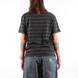 Carhartt WIP - W SS Hanson Pocket T-Shirt - Hanson W Stripe Black