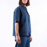 Carhartt WIP - W SS Lovilia Shirt - Blue Stone Washed