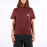 Carhartt WIP - W SS Pocket T-Shirt - Amarone