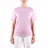 Carhartt WIP - W SS Pocket T-Shirt - Hortensia