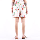 Compania Fantastica - Bermuda - Cream Flowers Print