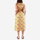 Compania Fantastica - Long Dress - Citrus Print