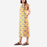 Compania Fantastica - Long Dress - Citrus Print