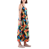 Compania Fantastica - Long Dress - Multi Fruit Print