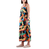 Compania Fantastica - Long Dress - Multi Fruit Print