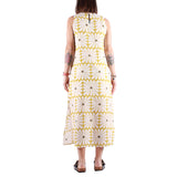 Compania Fantastica - Long Dress - Olive Flower