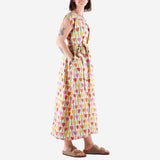 Compania Fantastica - Long Dress - Tulips Print