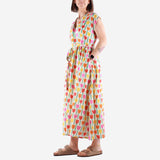 Compania Fantastica - Long Dress - Tulips Print
