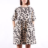 Compania Fantastica - Short Dress - Animal Print