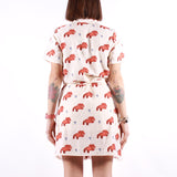Compania Fantastica - Short Dress - Dogs Print