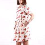 Compania Fantastica - Short Dress - Dogs Print
