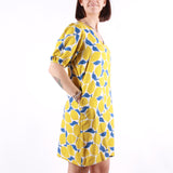 Compania Fantastica - Short Dress - Lemon Print