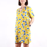 Compania Fantastica - Short Dress - Lemon Print