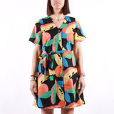 Compania Fantastica - Short Dress - Multi Fruit Print