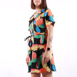 Compania Fantastica - Short Dress - Multi Fruit Print