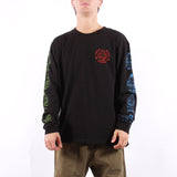 Edwin - Edwin Music Channel LS Ts - Black Blue Lime