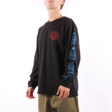 Edwin - Edwin Music Channel LS Ts - Black Blue Lime