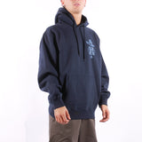 Edwin - Ekoda Bath House Hoodie - Maritime Blue