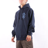 Edwin - Ekoda Bath House Hoodie - Maritime Blue