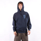 Edwin - Ekoda Bath House Hoodie - Maritime Blue