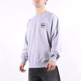 Edwin - Sunset On Fuji San Sweat - Grey Marl